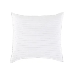 Blake Euro Sham, White & Ocean^Be Home Discount