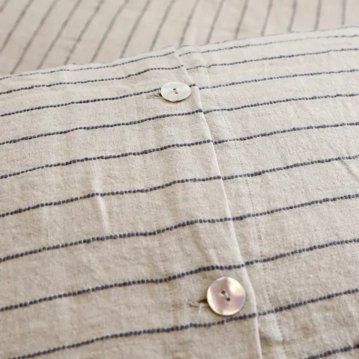 Blake Standard Sham, Flax & Midnight^Be Home Flash Sale