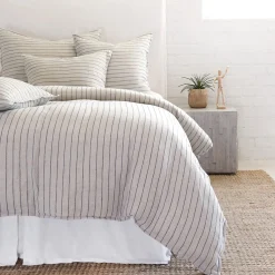 Blake Standard Sham, Flax & Midnight^Be Home Flash Sale