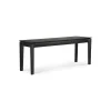 Bok Solid Black Oak Bench, 58"