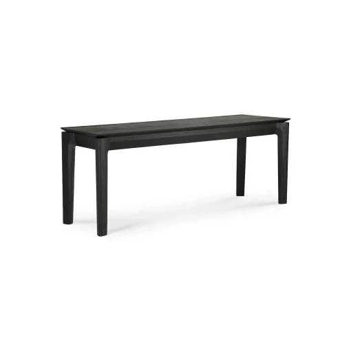 Bok Solid Black Oak Bench, 58"