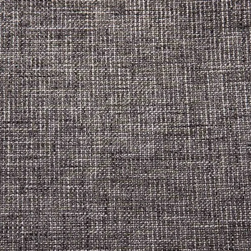 Bok Solid Black Oak Dining Chair with Grey Fabric Cushion