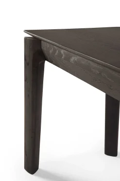 Bok Solid Brown Oak Bench, 58"