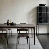 Bok Solid Brown Oak Dining Table, 71"