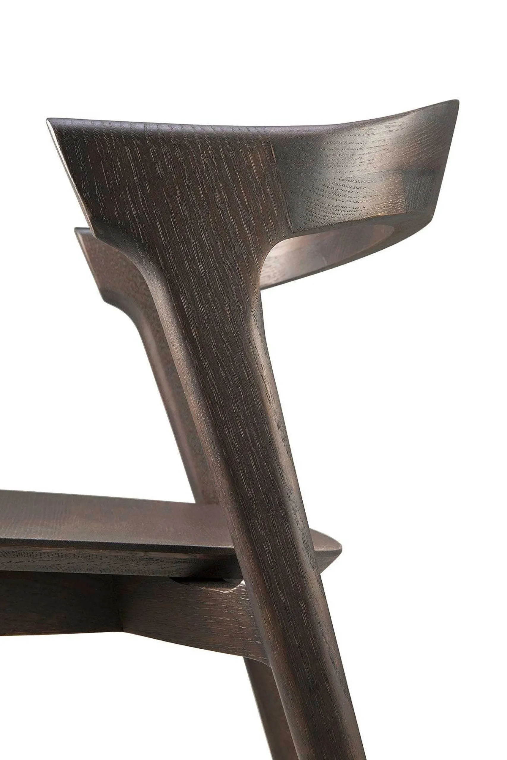 Bok Solid Brown Oak Dining Chair