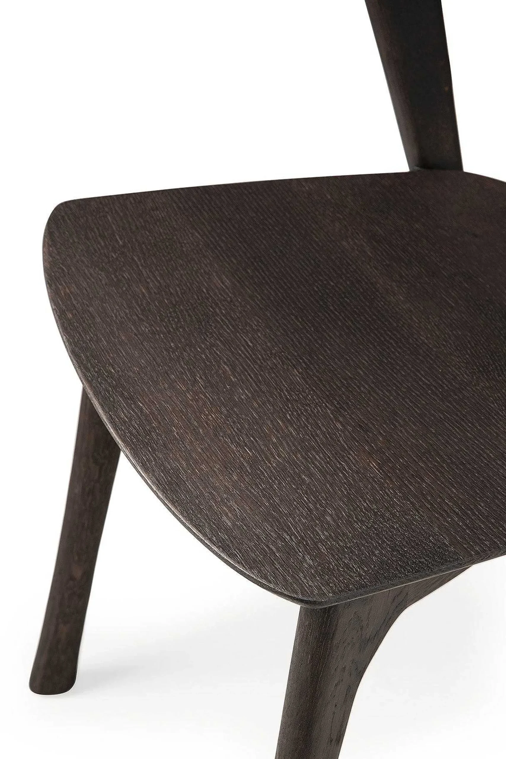 Bok Solid Brown Oak Dining Chair