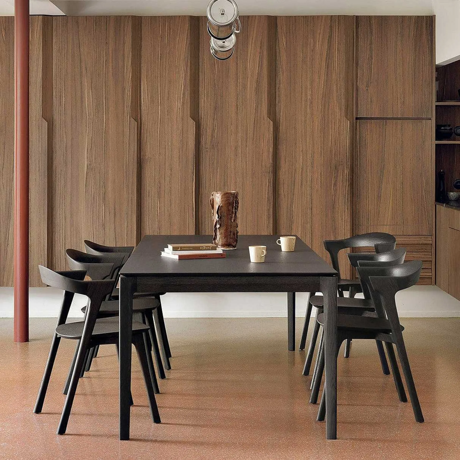 Bok Solid Brown Oak Dining Chair