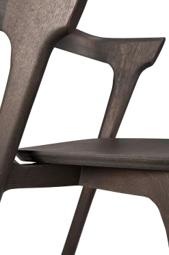 Bok Solid Brown Oak Dining Chair