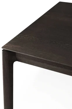 Bok Solid Brown Oak Dining Table, 55"
