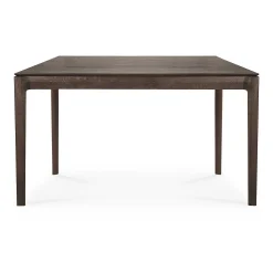 Bok Solid Brown Oak Dining Table, 55"