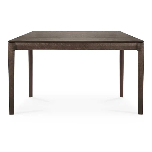 Bok Solid Brown Oak Dining Table, 55"