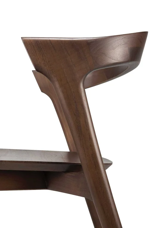 Bok Solid Brown Teak Dining Chair