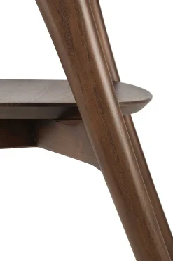 Bok Solid Brown Teak Dining Chair