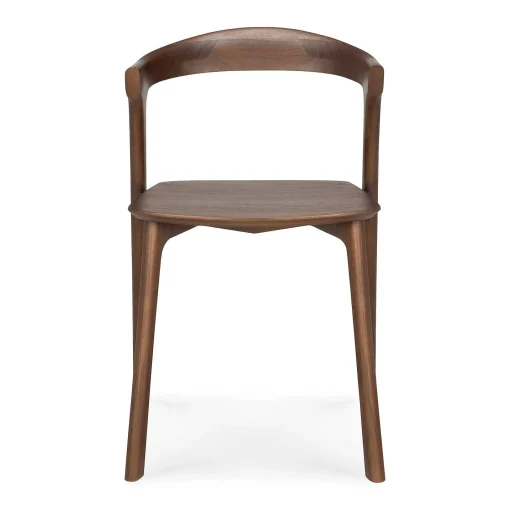 Bok Solid Brown Teak Dining Chair