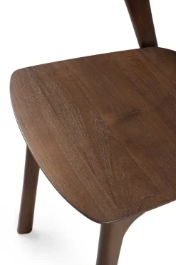 Bok Solid Brown Teak Dining Chair