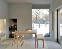 Bok Solid Oak Bench, 50"