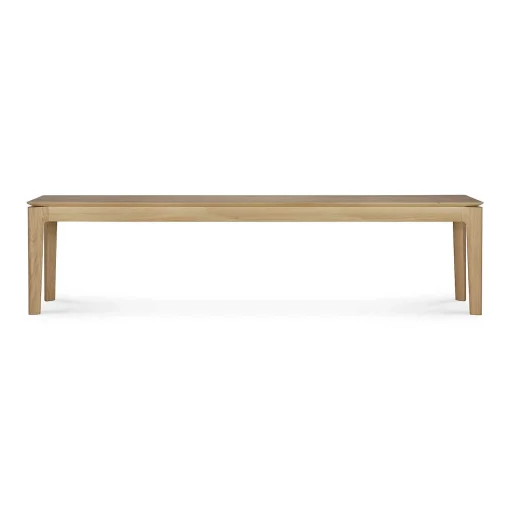 Bok Solid Oak Bench, 73"