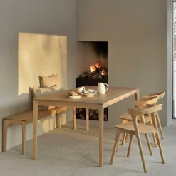 Bok Solid Oak Dining Chair