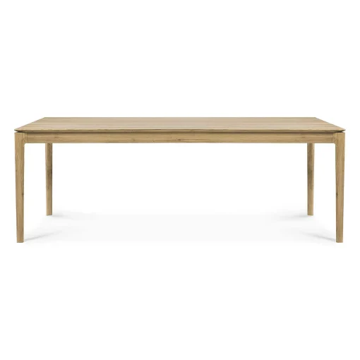 Bok Solid Oak Dining Table, 87"