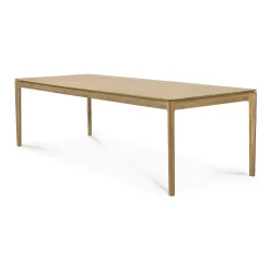 Bok Solid Oak Dining Table, 87"
