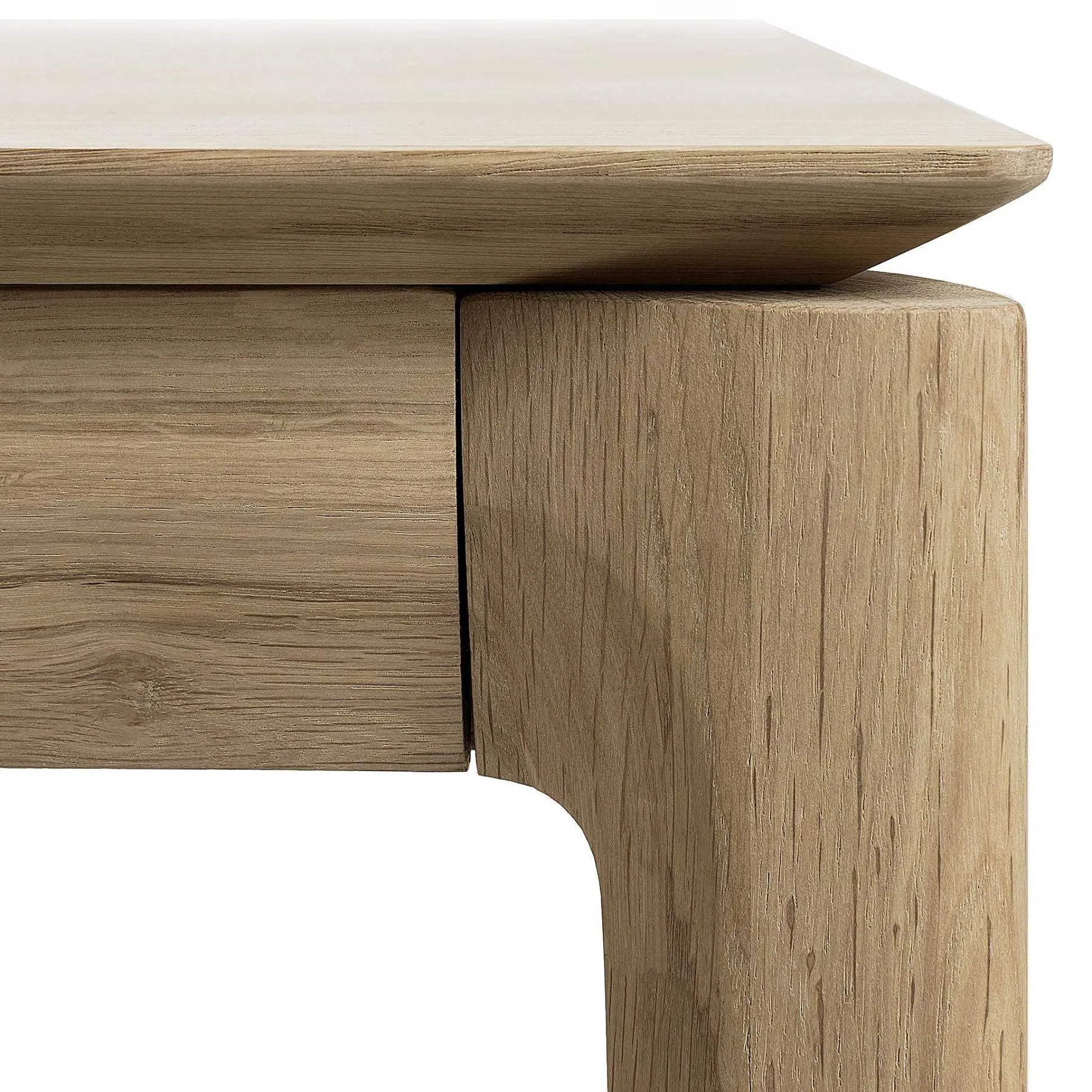 Bok Solid Oak Dining Table, 94.5"