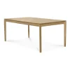 Bok Solid Oak Dining Table, 63"