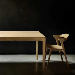 Bok Solid Oak Dining Table, 63