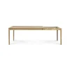 Bok Solid Oak Extendable Dining Table, 63"/ 94"