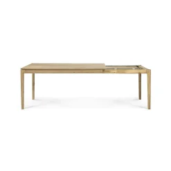 Bok Solid Oak Extendable Dining Table, 63"/ 94"