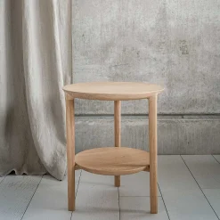 Bok Solid Oak Side Table