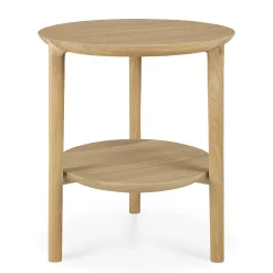 Bok Solid Oak Side Table
