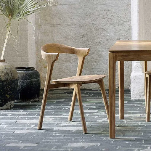Bok Solid Teak Dining Chair