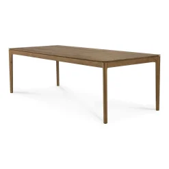 Bok Solid Teak Dining Table, 79"