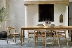 Bok Solid Teak Dining Table, 79