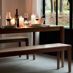 Bok Solid Teak Dining Table, 87