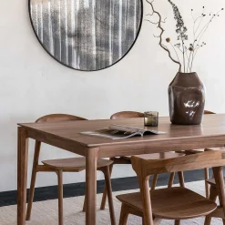 Bok Solid Teak Dining Table, 87