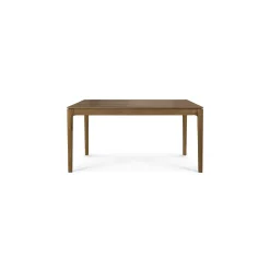 Bok Solid Teak Extendable Dining Table, 63"/ 94.5"