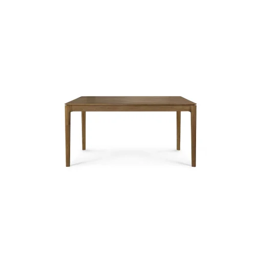Bok Solid Teak Extendable Dining Table, 63"/ 94.5"