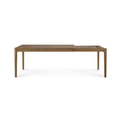 Bok Solid Teak Extendable Dining Table, 63"/ 94.5"