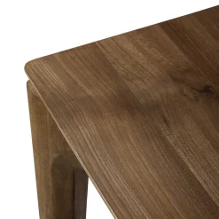 Bok Solid Teak Extendable Dining Table, 63