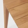 Bok Solid Teak Outdoor Dining Table, 79"