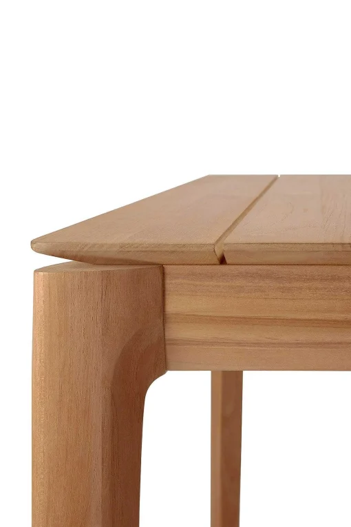 Bok Solid Teak Outdoor Dining Table, 118"