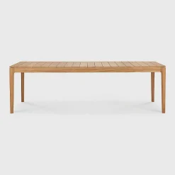 Bok Solid Teak Outdoor Dining Table, 98