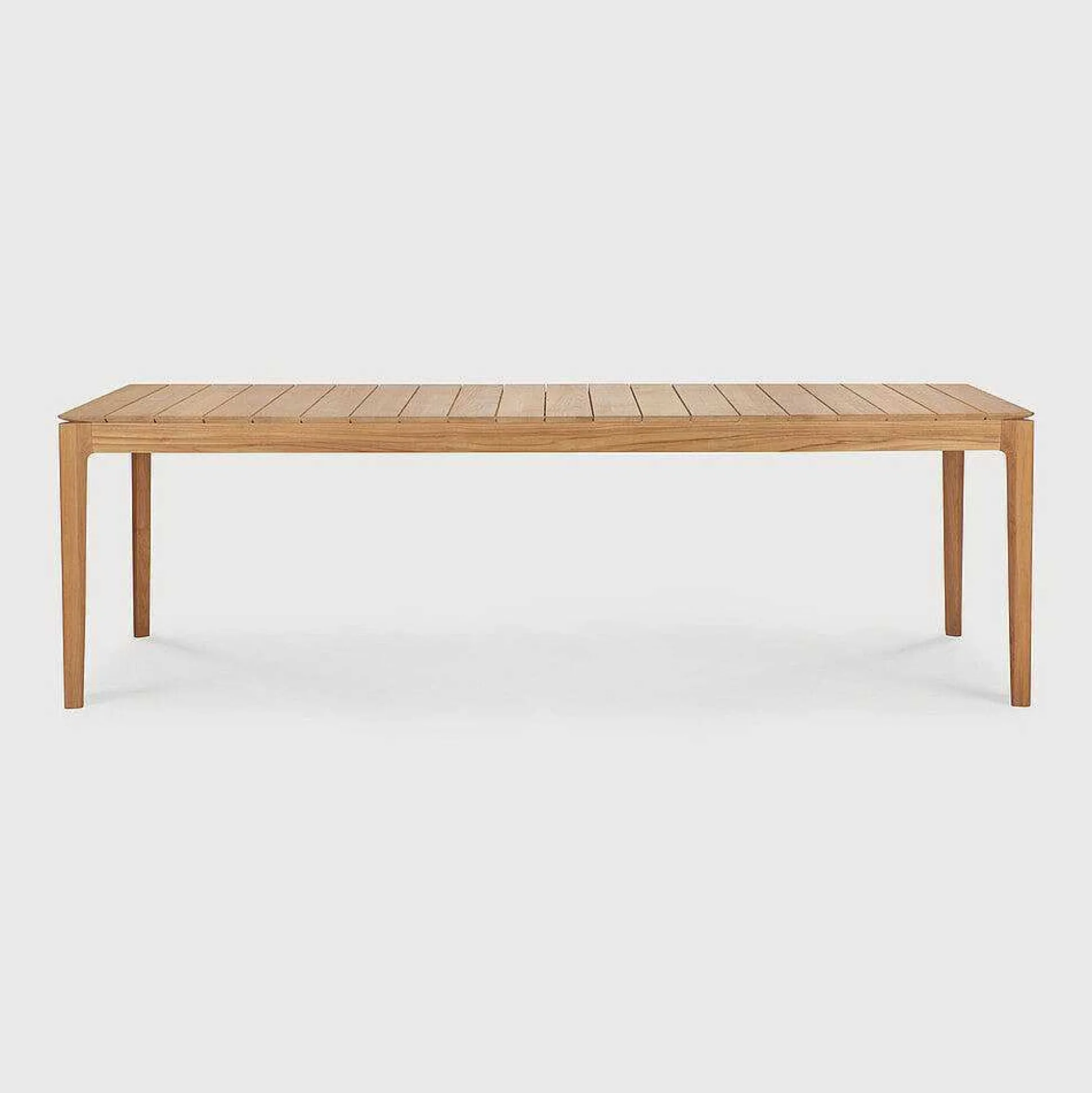 Bok Solid Teak Outdoor Dining Table, 98"