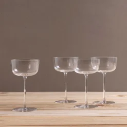 Borough Cocktail Saucer, Set of 4