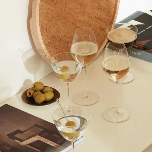 Borough Cocktail Saucer, Set of 4