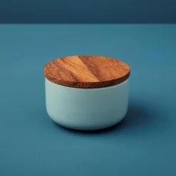 Brampton Stoneware Extra Small Canister, Seaglass
