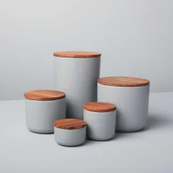 Brampton Stoneware Extra Large Canister, Storm