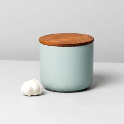 Brampton Stoneware Large Canister, Seaglass