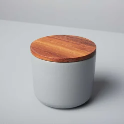 Brampton Stoneware Medium Canister, Storm